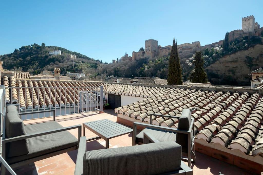 Vista Alhambra I- Private Roof Top Terrace - Wifi Granada Luaran gambar